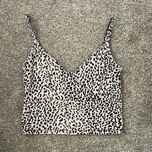 Shein Animal Print Cropped Tank